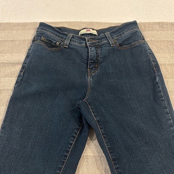 Levi’s 512 Perfectly Slimming Straight Leg Jeans Size 8 - Picture 1 of 6